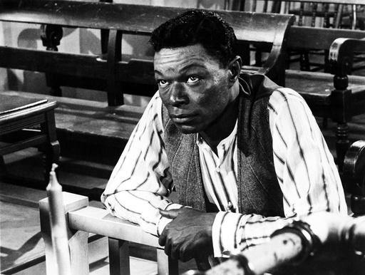 NAT 'KING' COLE, in the film 'St. Louis Blues', 1958