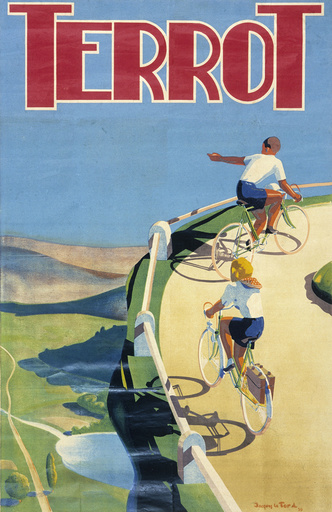 Poster advertising Terrot bicycles