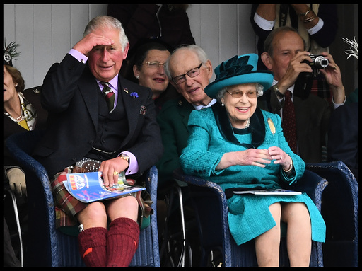 The Queen attends the Braemar Gathering