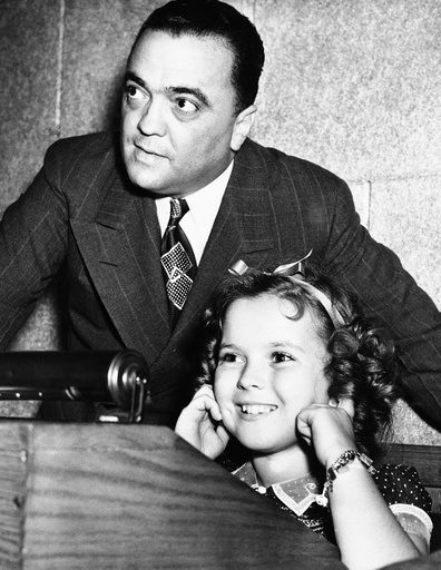 Shirley Temple, J. Edgar Hoover