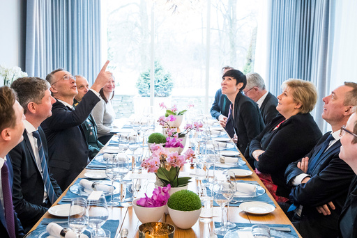 Jens Stoltenberg på offisielt besøk i Norge