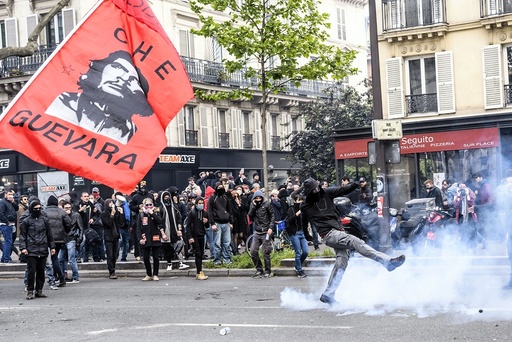 Labor Day Protests in Paris