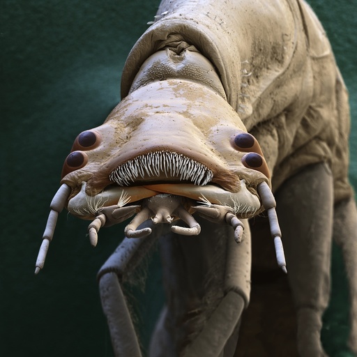Diving beetle larva, SEM