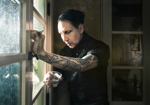 Marilyn Manson in West Hollywood, Calif.