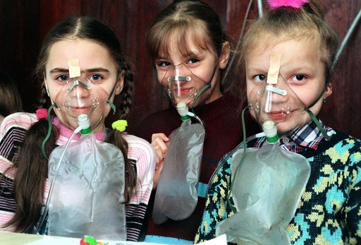 Children from Chernobyl in Leipzig