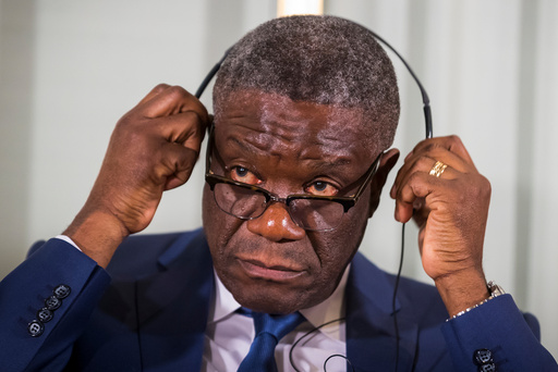 Nobels fredspris 2018 til Nadia Murad og Denis Mukwege