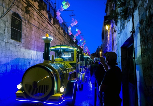 Festival of Light in Old City of Jerusalem
