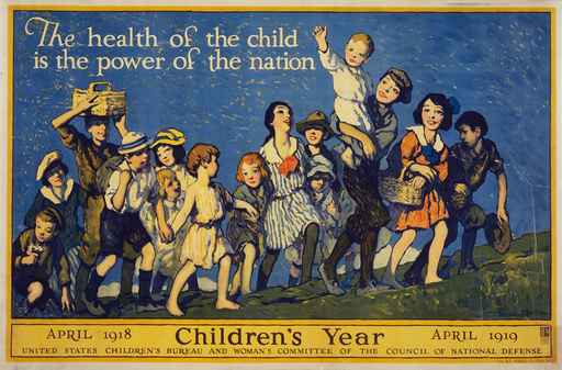 The health of the child is the power of the nation Children'