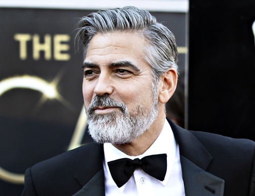 Actor George Clooney arrives at the 85th Academy Awards in Hollywood