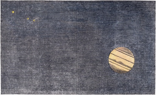 Jupiter and satellites, 1843
