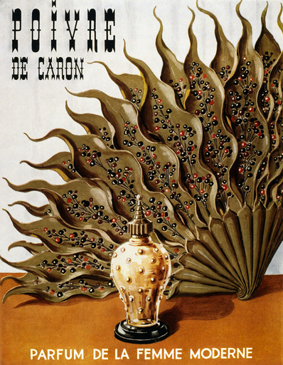 Poster design for Poivre de Caron perfume