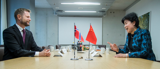 Kinas visehelseminister Cui Li i Norge