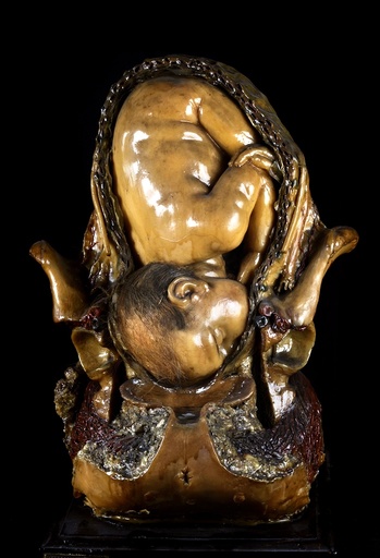 Pregnancy model, 18th century