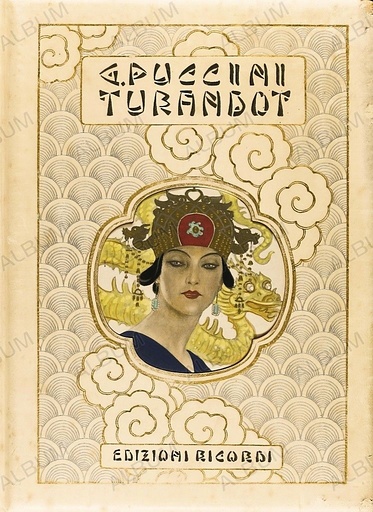 Book cover of Turandot by Giacomo Puccini.