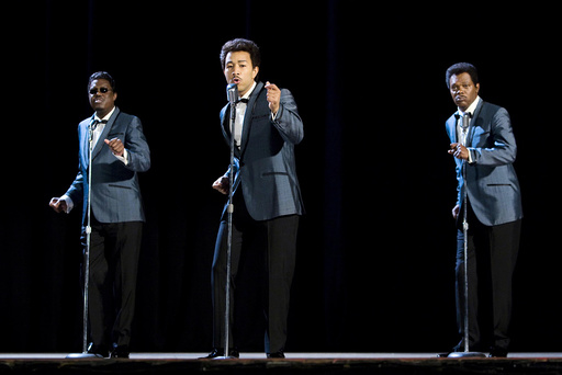 SOUL MEN, from left: Bernie Mac, John Legend, Samuel L. Jackson, 2008. ©Dimension Films/courtesy Eve