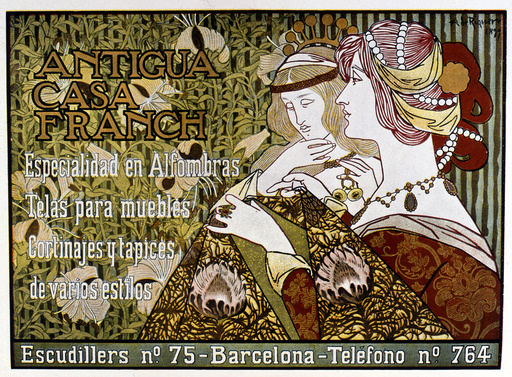 Poster design for Antigua Casa Franch, Barcelona, Spain